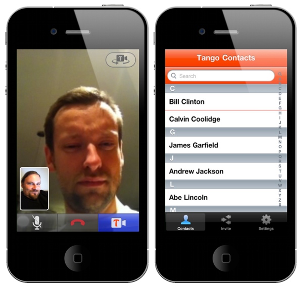 tango iphone 3